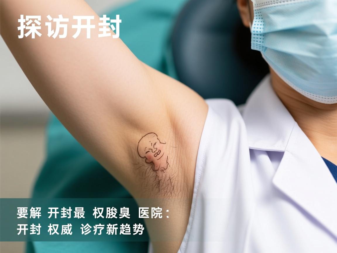 探访开封最权威腋臭医院，解析开封权威腋臭诊疗新趋势