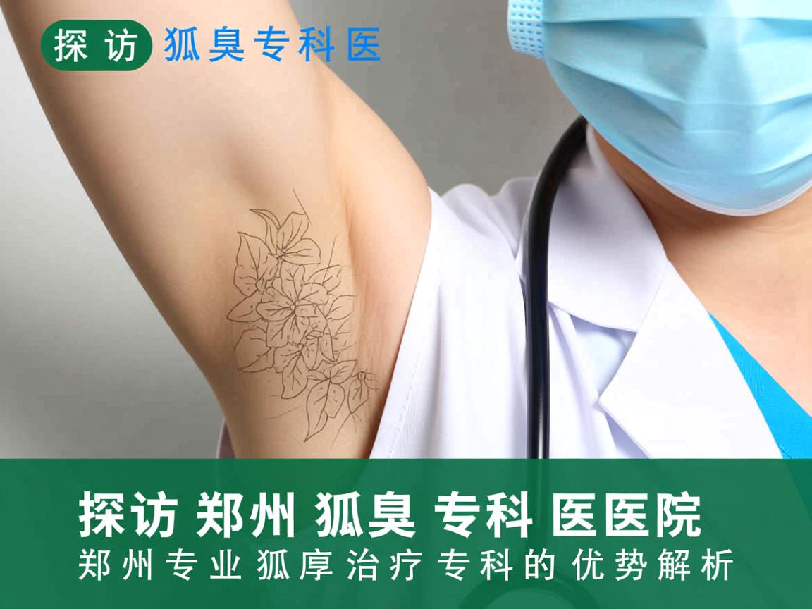 探访郑州狐臭专科医院，郑州专业狐臭治疗专科的优势解析