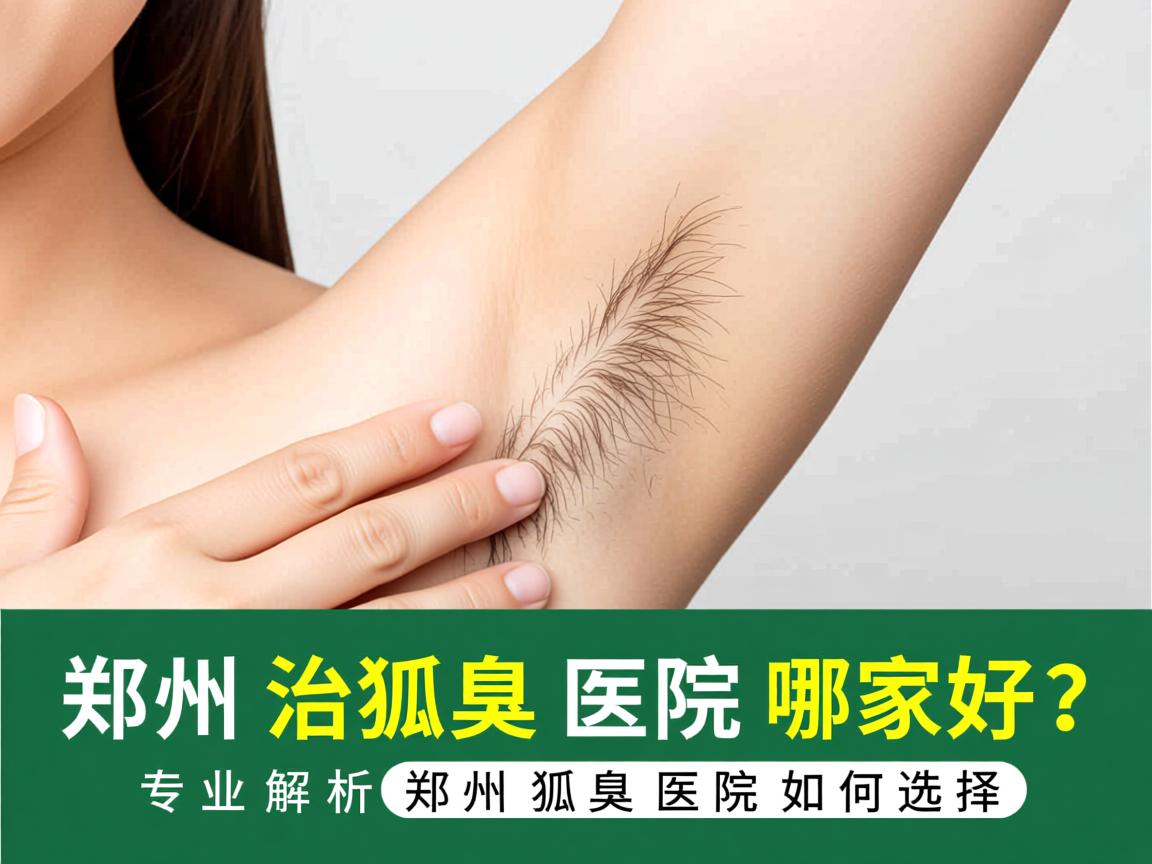 郑州治狐臭医院哪家好？专业解析郑州狐臭医院如何选择