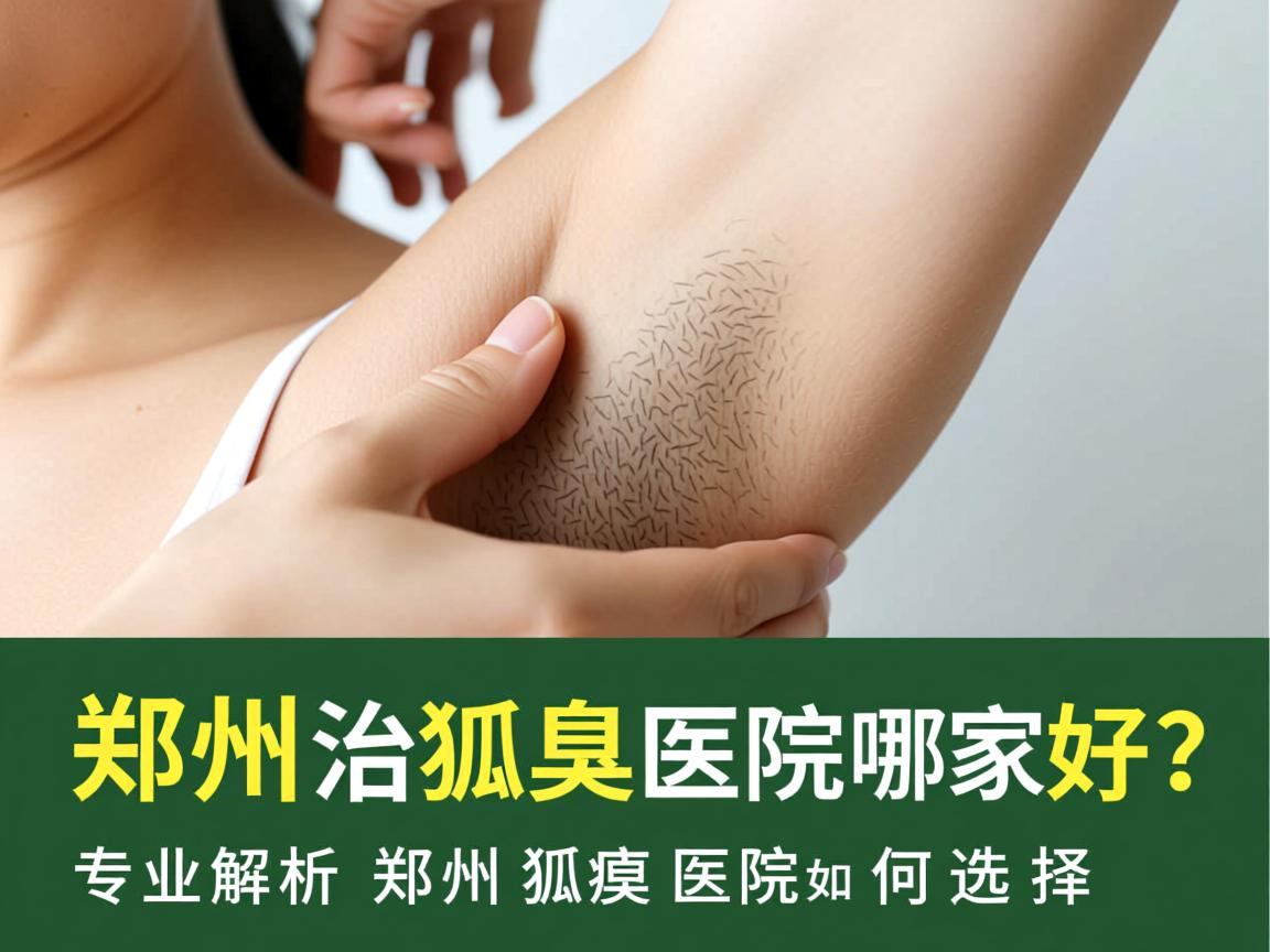 郑州治狐臭医院哪家好？专业解析郑州狐臭医院如何选择