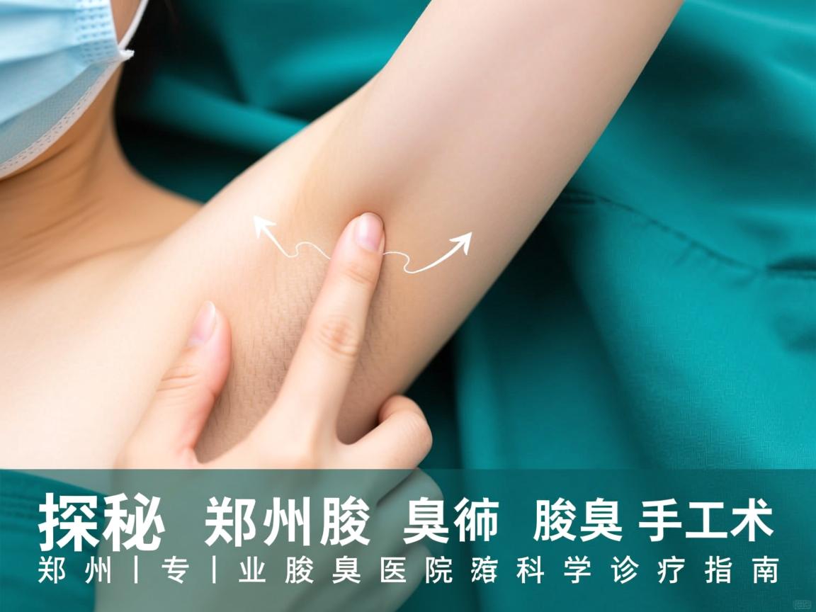 探秘郑州腋臭手术，郑州专业腋臭医院的科学诊疗指南