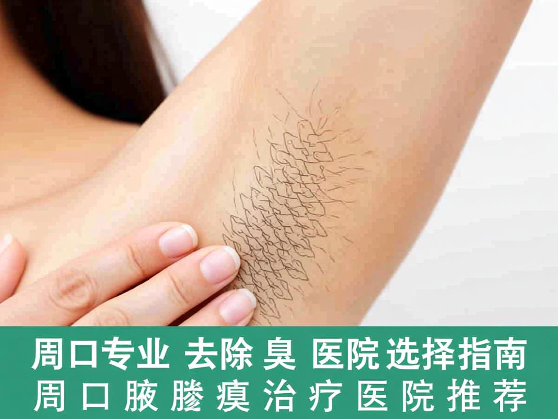 周口专业去除腋臭医院选择指南，周口腋臭治疗医院推荐