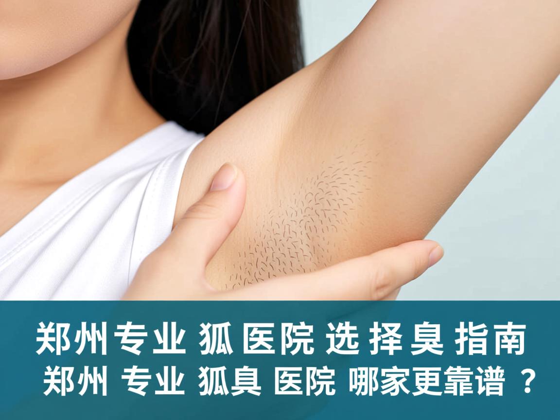 郑州专业狐臭医院选择指南，郑州专业狐臭医院哪家更靠谱？