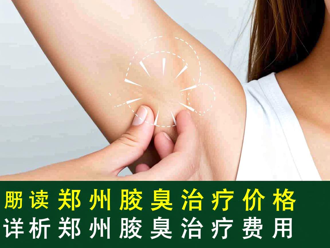 解读郑州腋臭治疗价格 详析郑州腋臭治疗费用