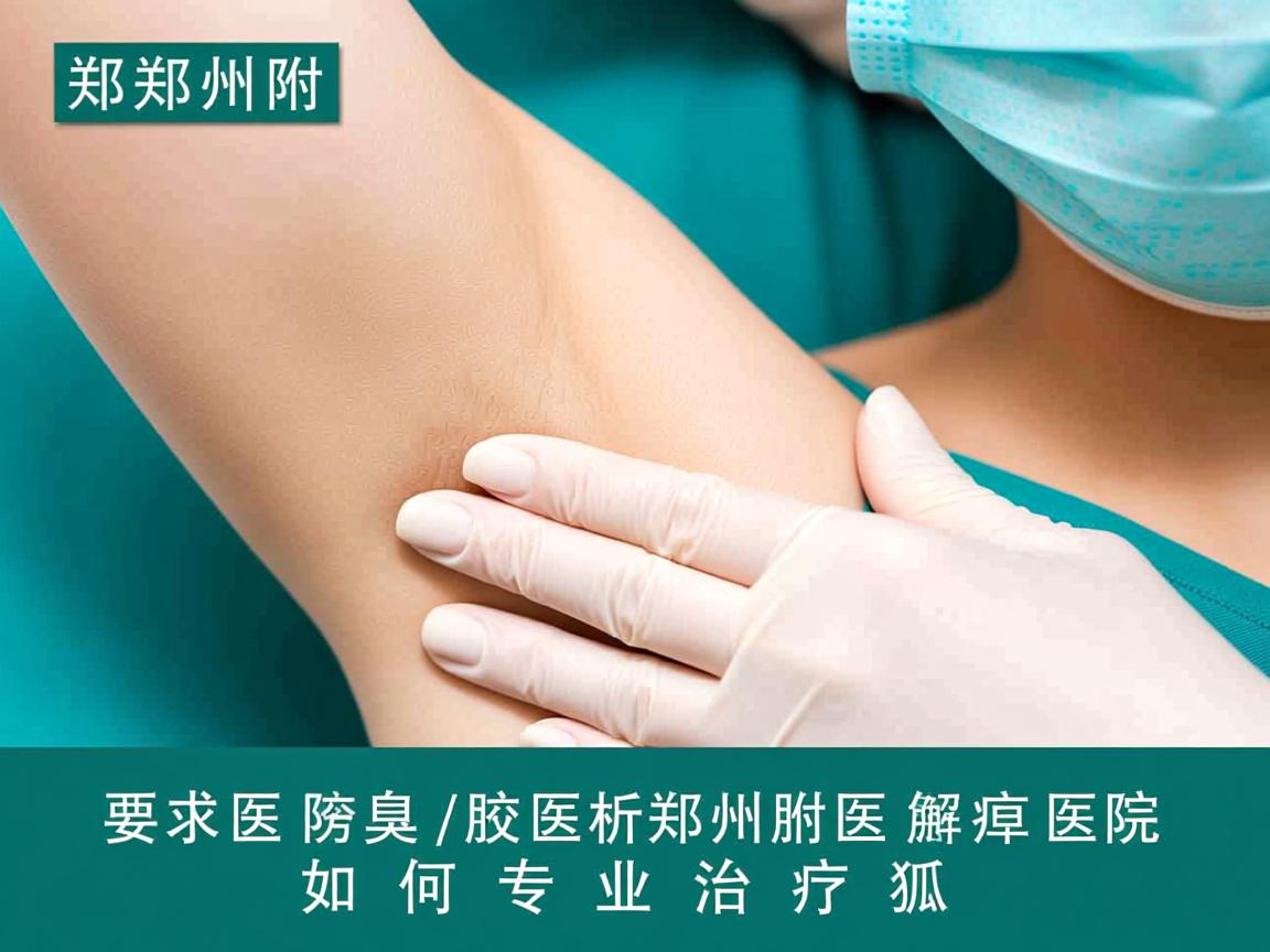 郑州附医腋臭医院解析，郑州附医腋臭医院如何专业治疗狐臭
