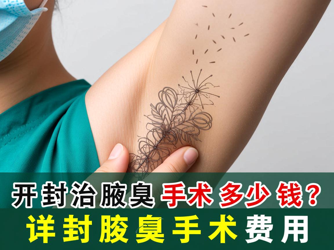 开封治腋臭手术多少钱？详解开封腋臭手术费用