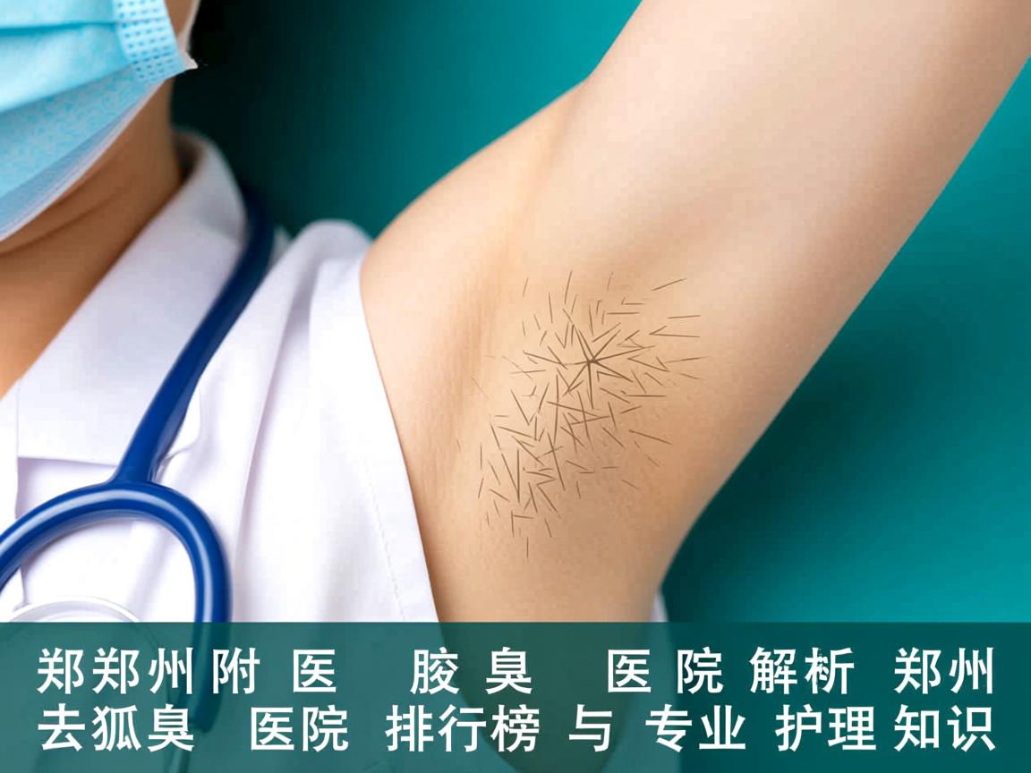 郑州附医腋臭医院解析，郑州去狐臭医院排行榜与专业护理知识
