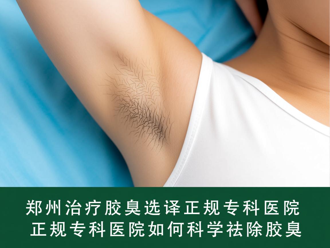郑州治疗腋臭选择正规专科医院，正规专科医院如何科学祛除腋臭
