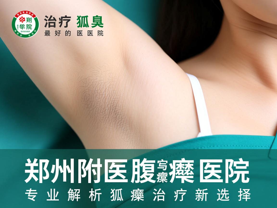 郑州治疗狐臭最好的医院，郑州附医腋臭医院专业解析狐臭治疗新选择