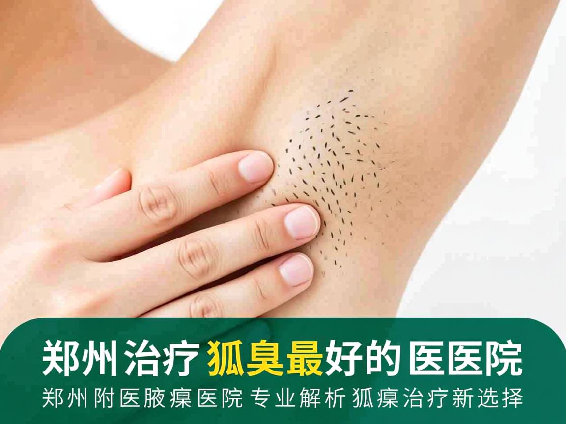 郑州治疗狐臭最好的医院，郑州附医腋臭医院专业解析狐臭治疗新选择