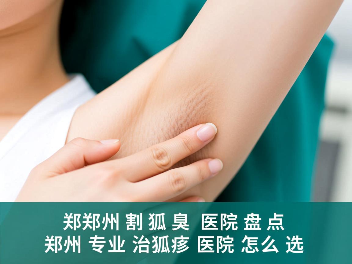 郑州割狐臭医院盘点，郑州专业治狐臭医院怎么选