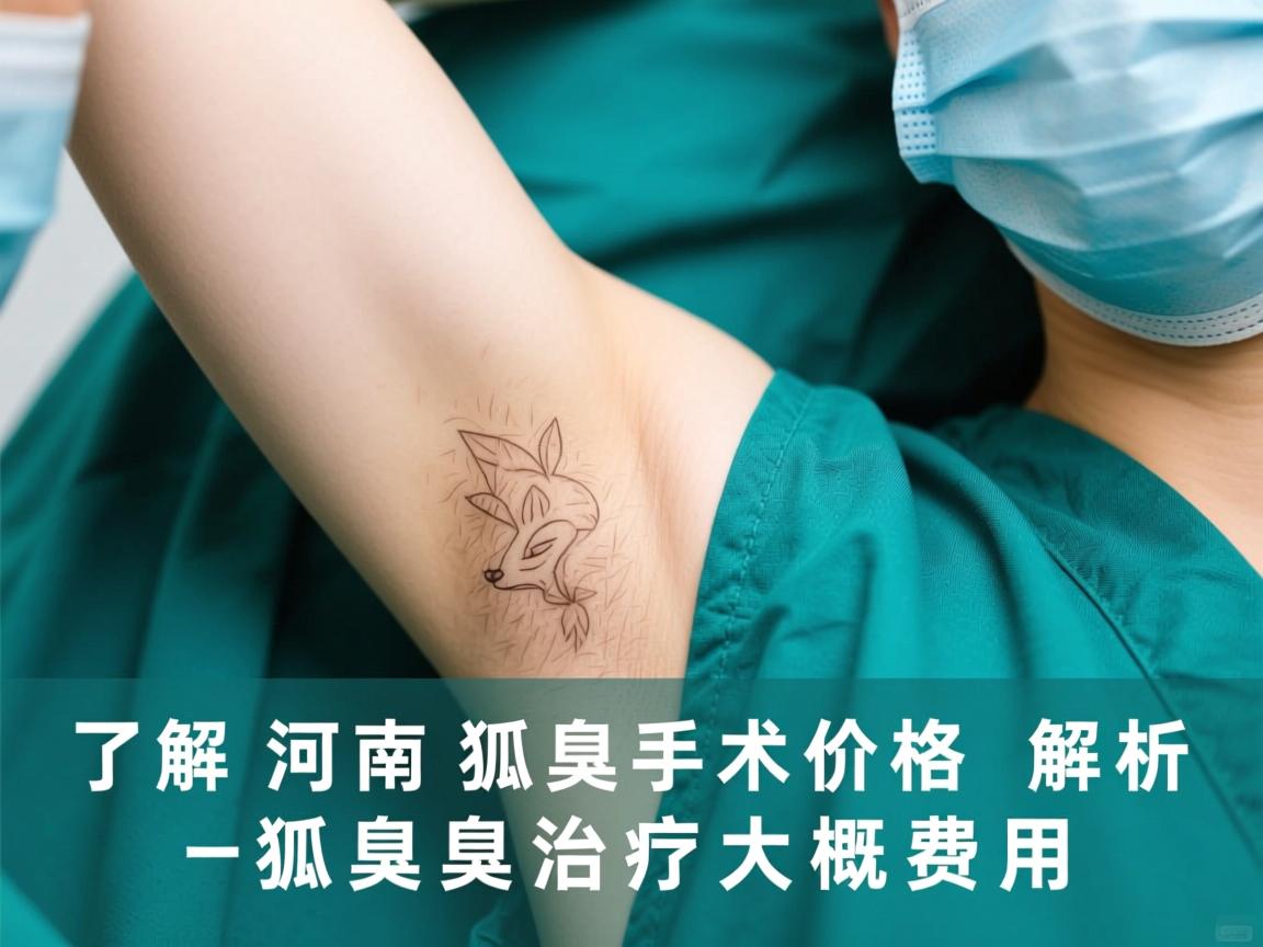 了解河南狐臭手术价格 解析狐臭治疗大概费用