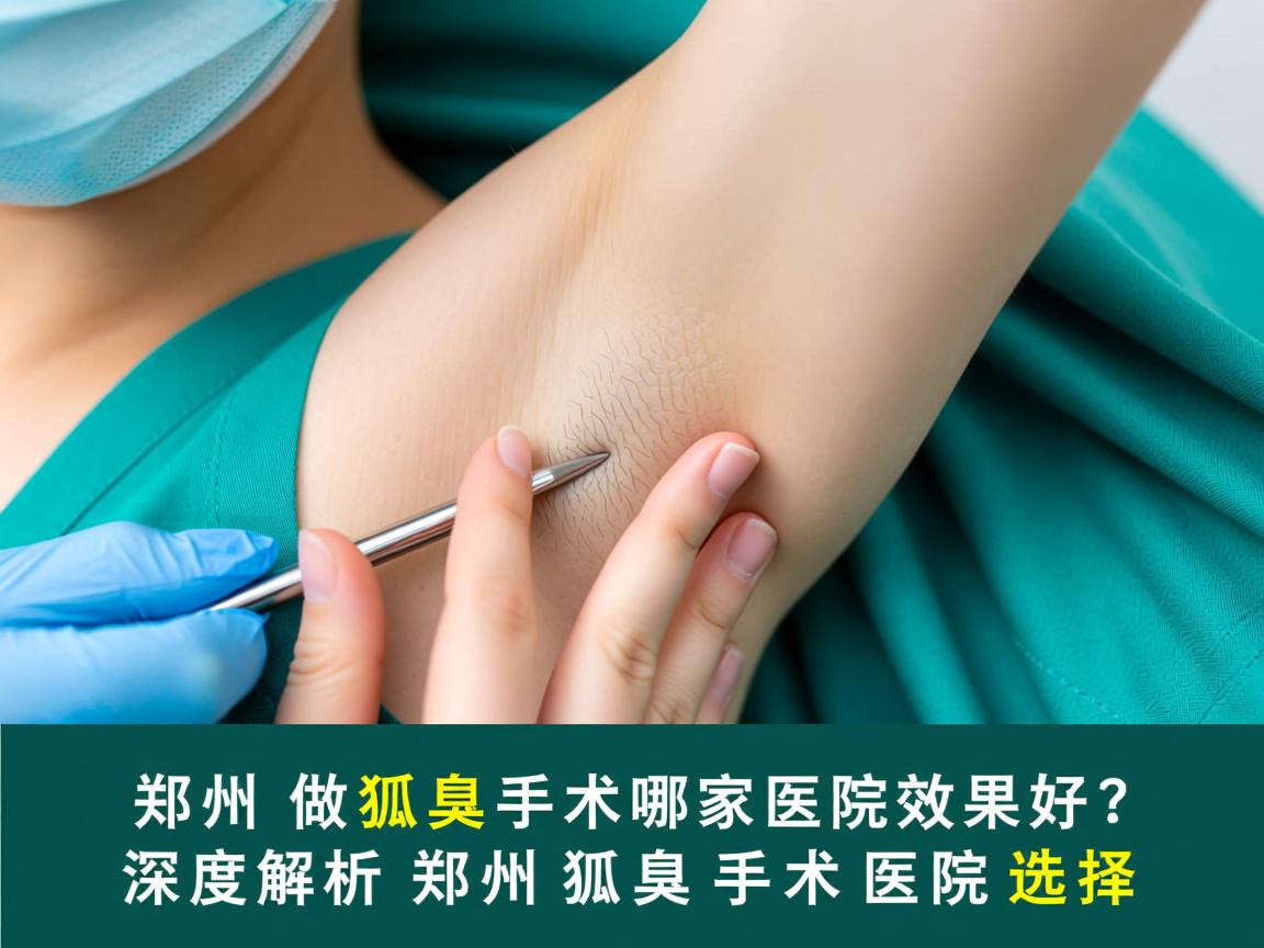 郑州做狐臭手术哪家医院效果好?深度解析郑州狐臭手术医院选择 郑州做狐臭手术哪家医院效果好?深度解析郑州狐臭手术医院选择