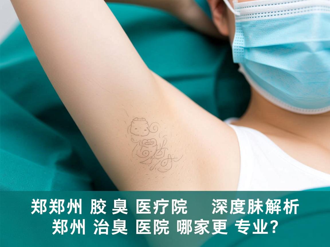郑州腋臭医院深度解析，郑州治疗腋臭的医院哪家更专业？