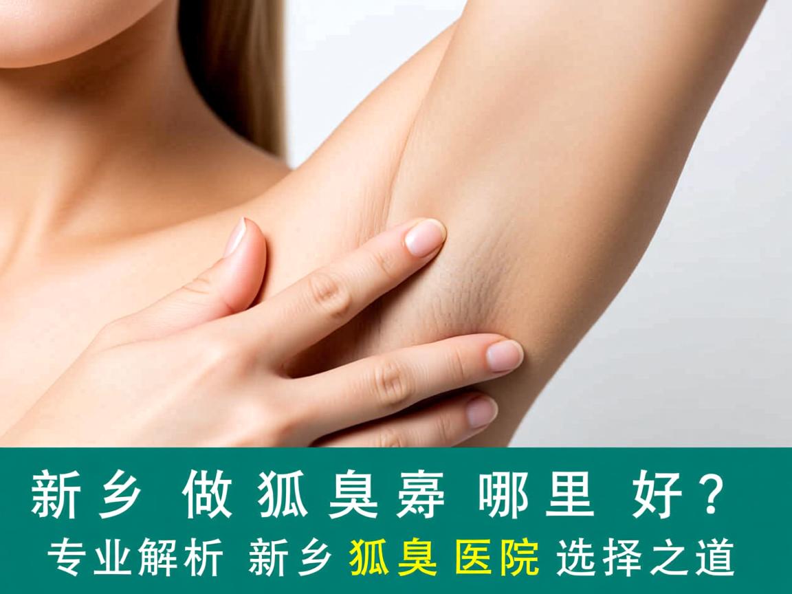 新乡做狐臭哪里好？专业解析新乡狐臭医院选择之道