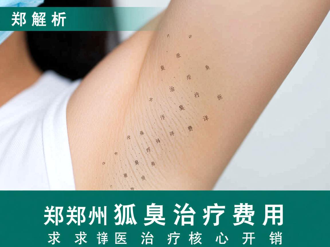 解析郑州狐臭治疗费用 详述郑州狐臭治疗核心开销