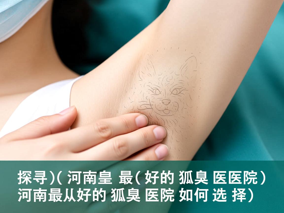探寻河南最好的狐臭医院，河南最好的狐臭医院如何选择