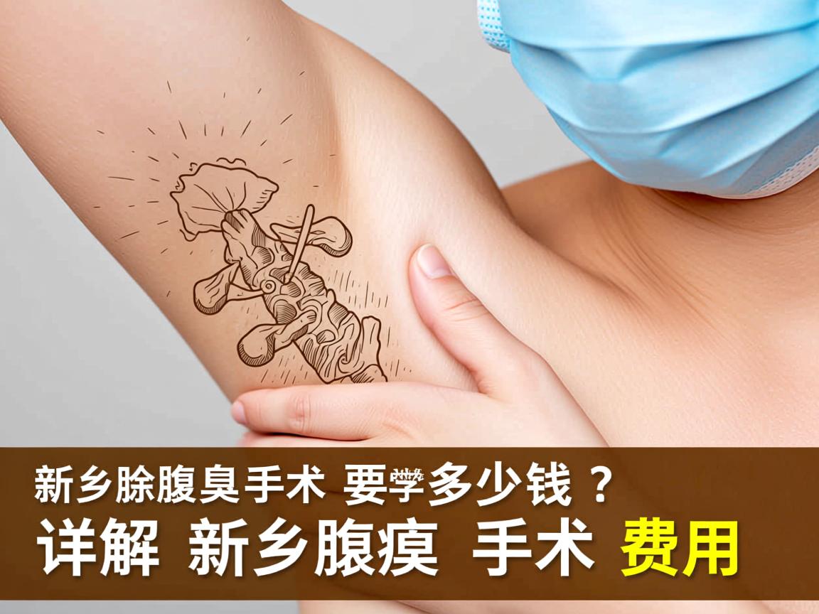 新乡除腋臭手术要多少钱？详解新乡腋臭手术费用