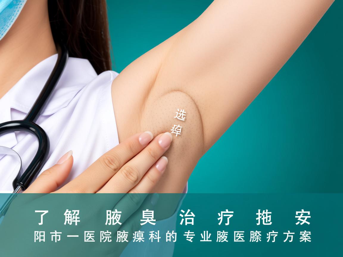了解腋臭治疗，选择安阳市一医院腋臭科的专业腋臭医疗方案