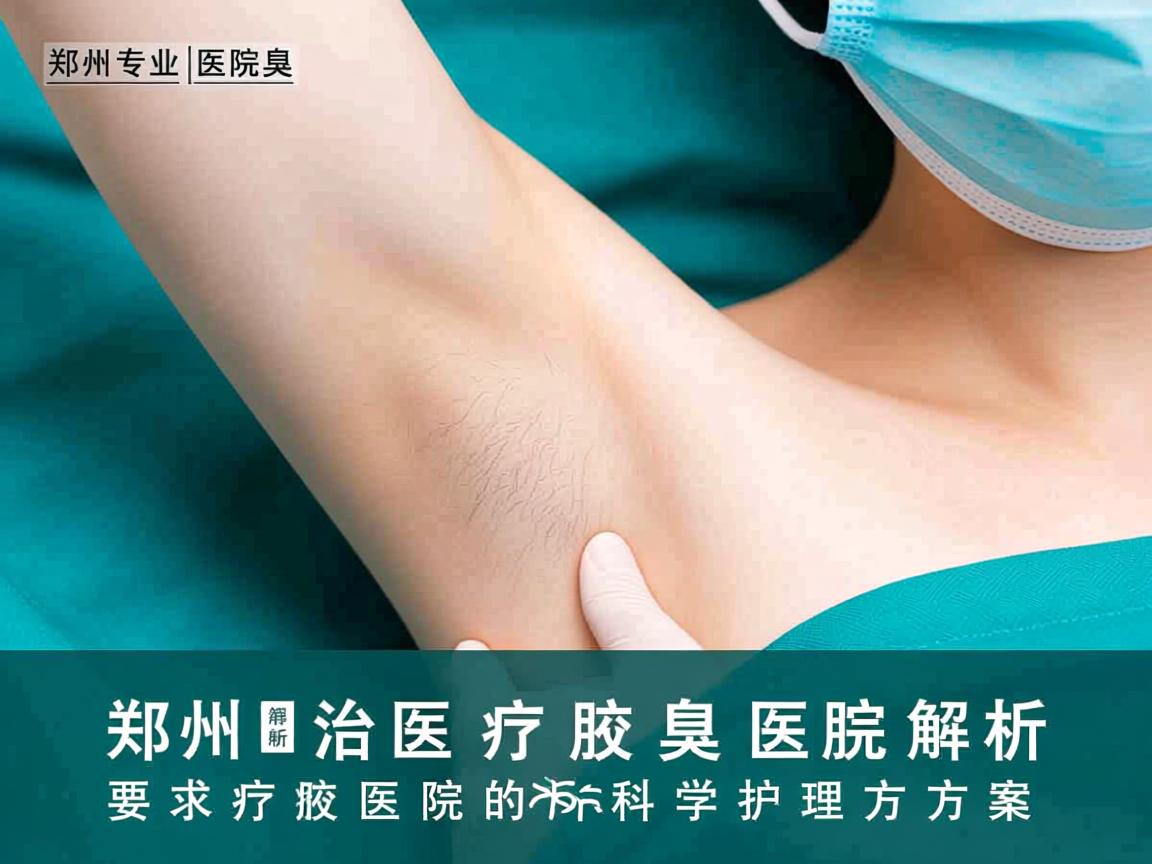 郑州专业治疗腋臭医院解析，郑州附医腋臭医院的科学护理方案