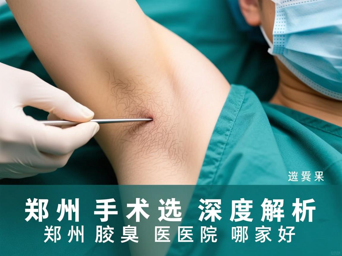 郑州腋臭手术选择指南，深度解析郑州腋臭医院哪家好