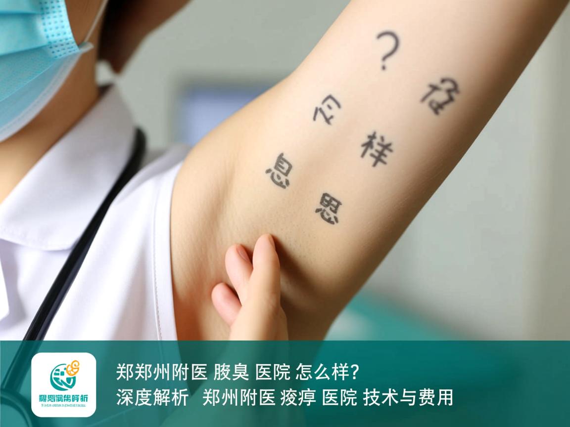 郑州附医腋臭医院怎么样？深度解析郑州附医腋臭医院技术与费用