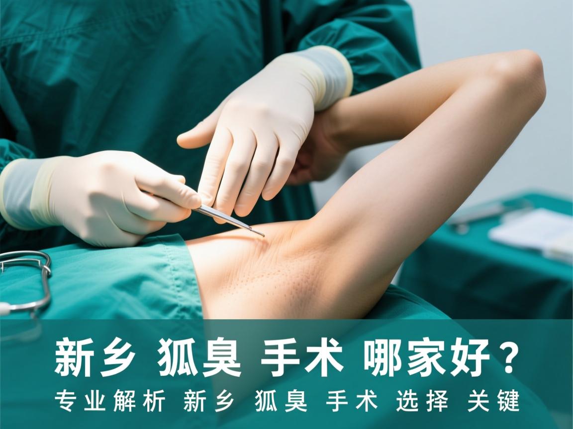 新乡狐臭手术哪家好？专业解析新乡狐臭手术选择关键