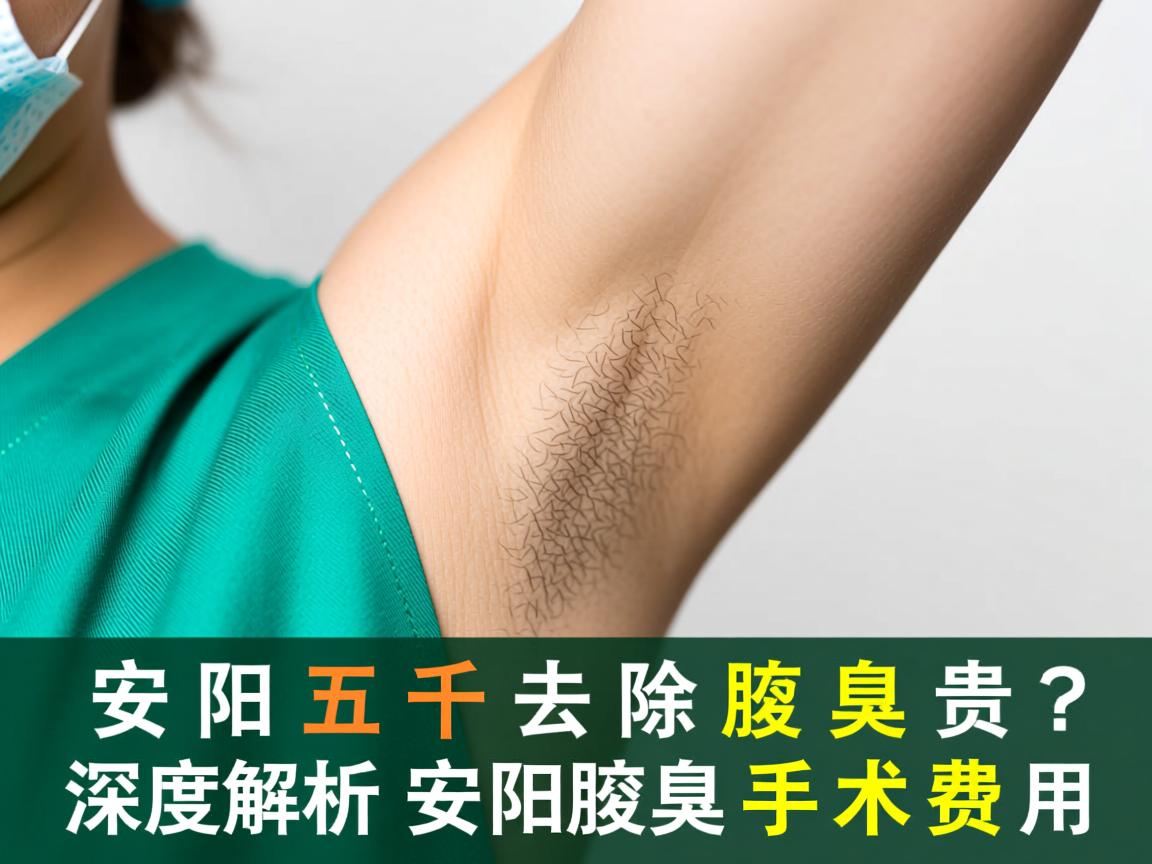 安阳五千去除腋臭贵吗？深度解析安阳腋臭手术费用