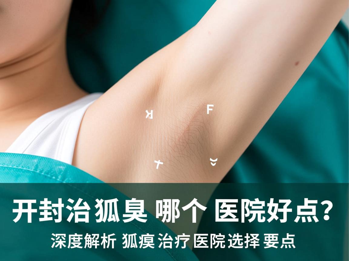 开封治狐臭哪个医院好点？深度解析狐臭治疗医院选择要点