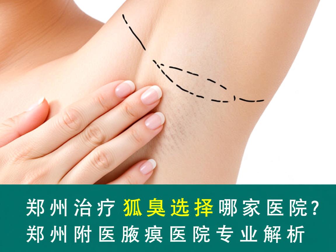 郑州治疗狐臭选择哪家医院？郑州附医腋臭医院专业解析