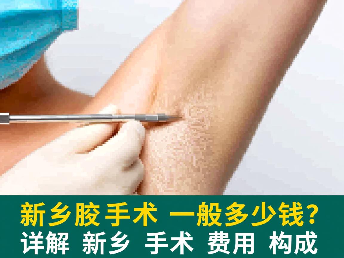 新乡腋臭手术一般多少钱？详解新乡腋臭手术费用构成