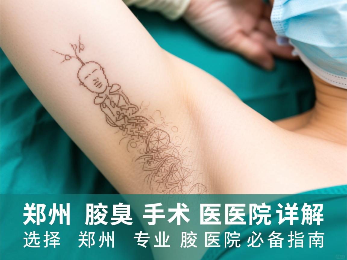 郑州腋臭手术医院详解，选择郑州专业腋臭医院的必备指南