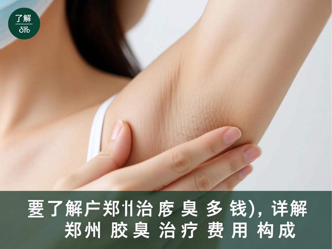 了解郑州治疗腋臭多钱，详解郑州腋臭治疗费用构成