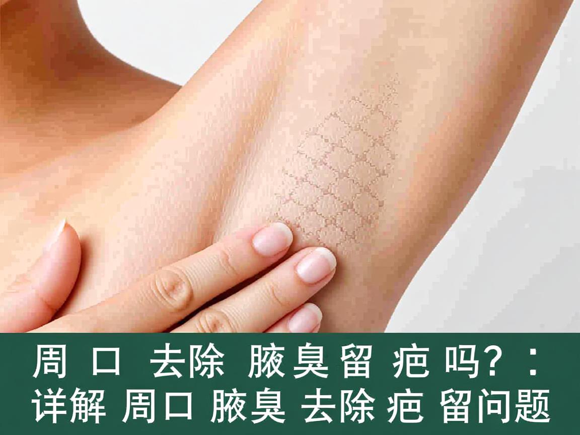 周口去除腋臭会留疤吗？详解周口腋臭去除的留疤问题