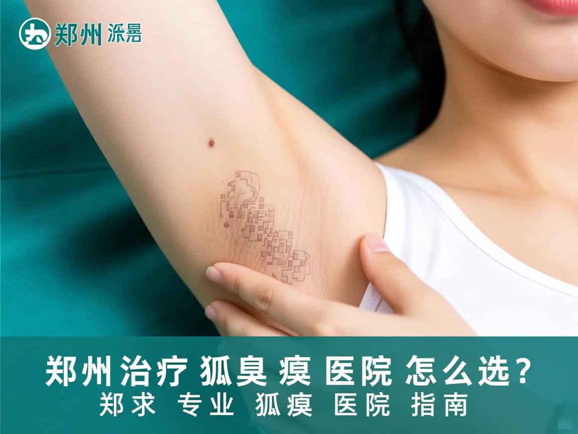 郑州治疗狐臭医院怎么选？郑州专业狐臭医院指南