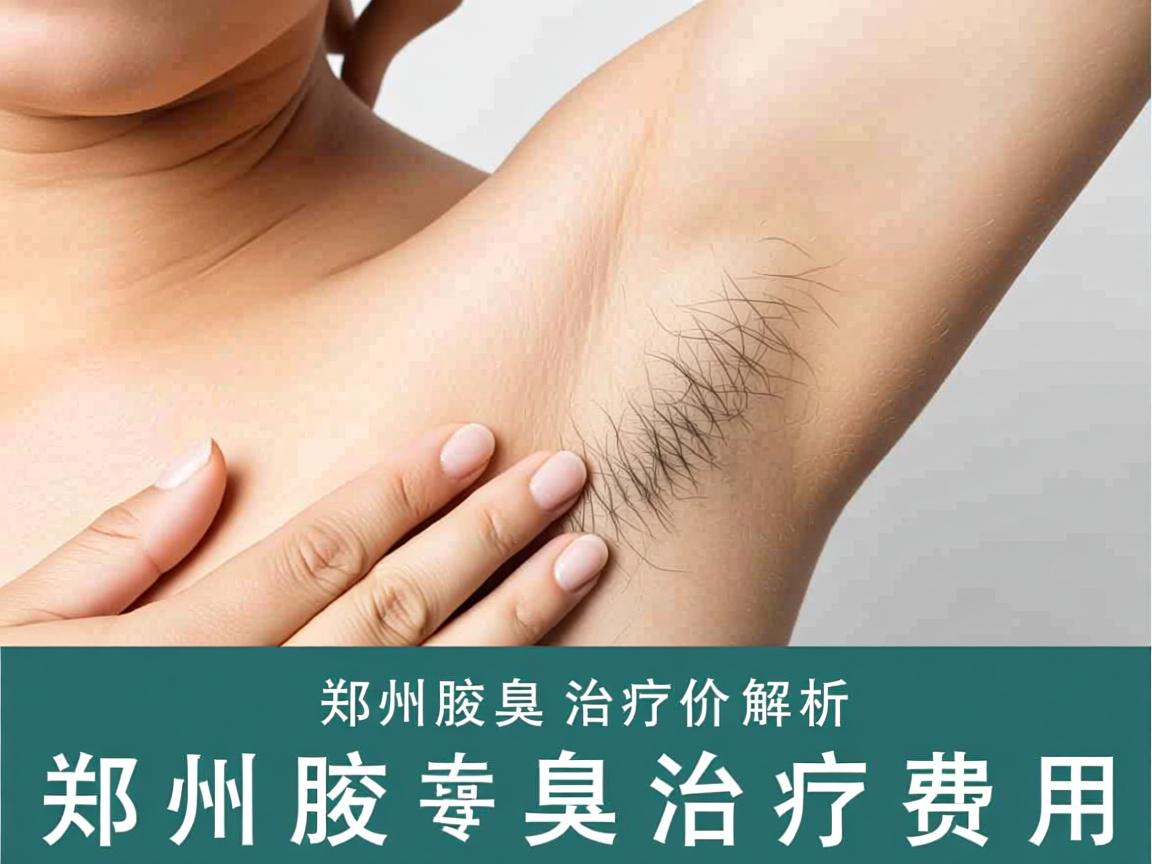 郑州腋臭治疗价格解析，专业解读郑州腋臭治疗费用
