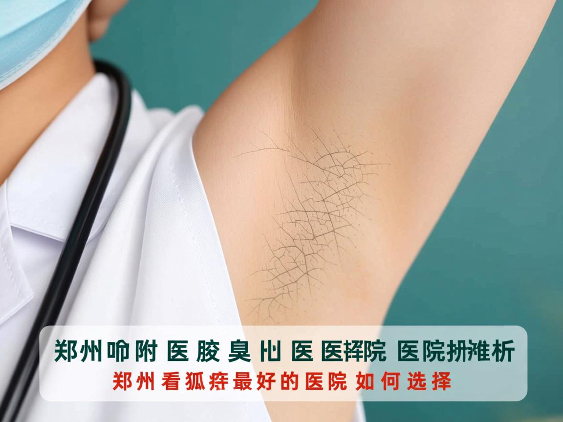 郑州附医腋臭医院解析，郑州看狐臭最好的医院如何选择