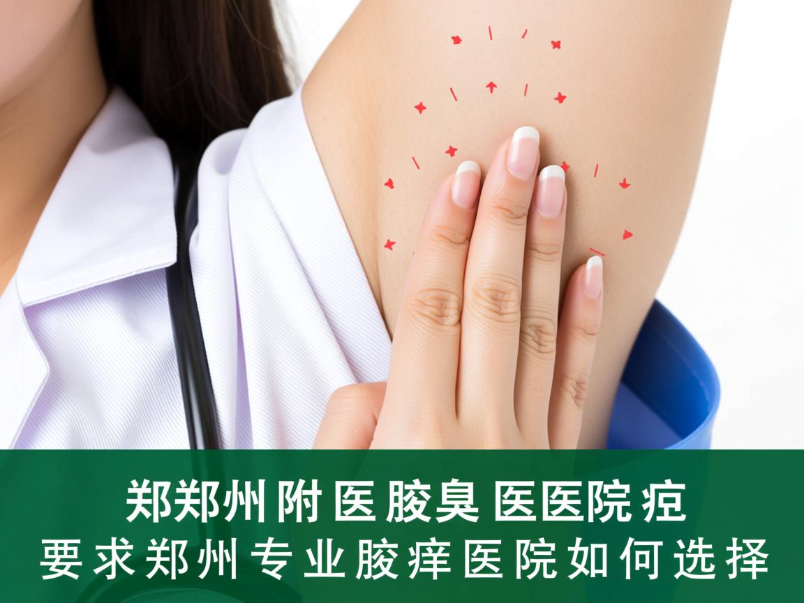 郑州附医腋臭医院解析，郑州专业腋臭医院如何选择