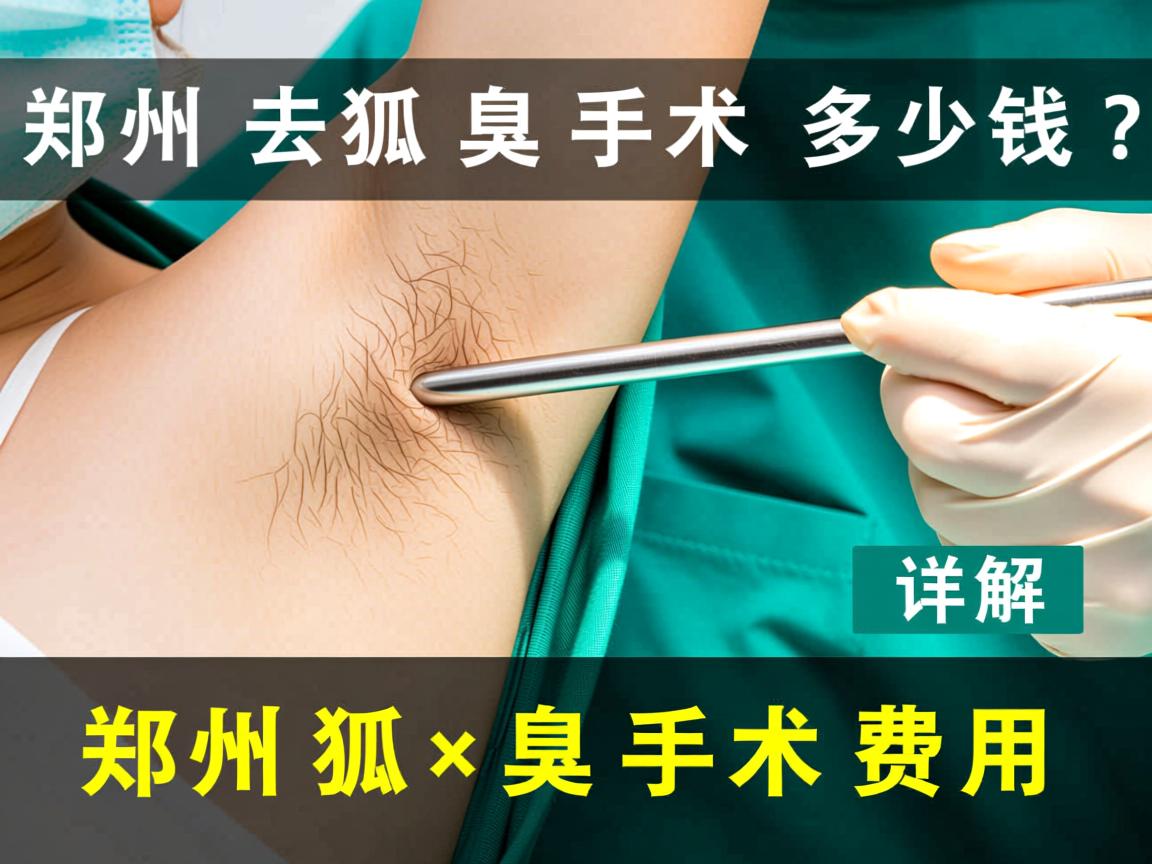 郑州去狐臭手术多少钱?详解郑州狐臭手术费用 郑州去狐臭手术多少钱?详解郑州狐臭手术费用