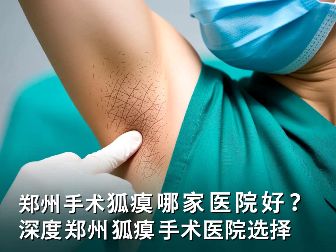 郑州手术狐臭哪家医院好？深度解析郑州狐臭手术医院选择