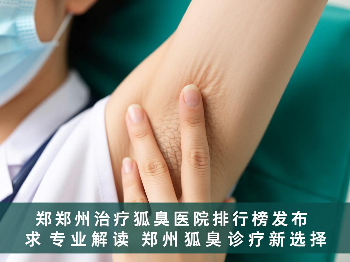 郑州治疗狐臭医院排行榜发布，专业解读郑州狐臭诊疗新选择