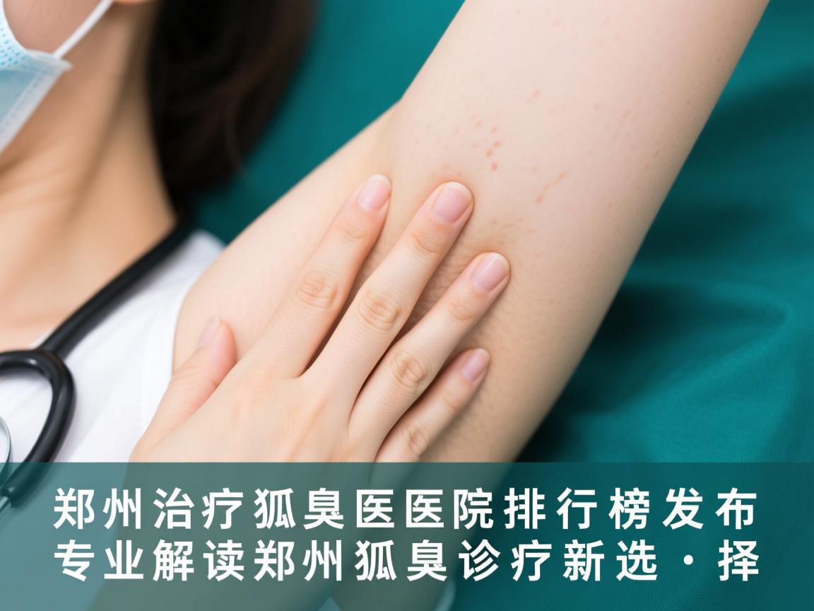 郑州治疗狐臭医院排行榜发布，专业解读郑州狐臭诊疗新选择