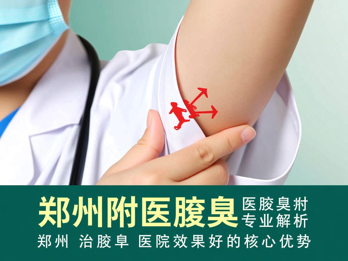 郑州附医腋臭医院专业解析，郑州治腋臭医院效果好的核心优势