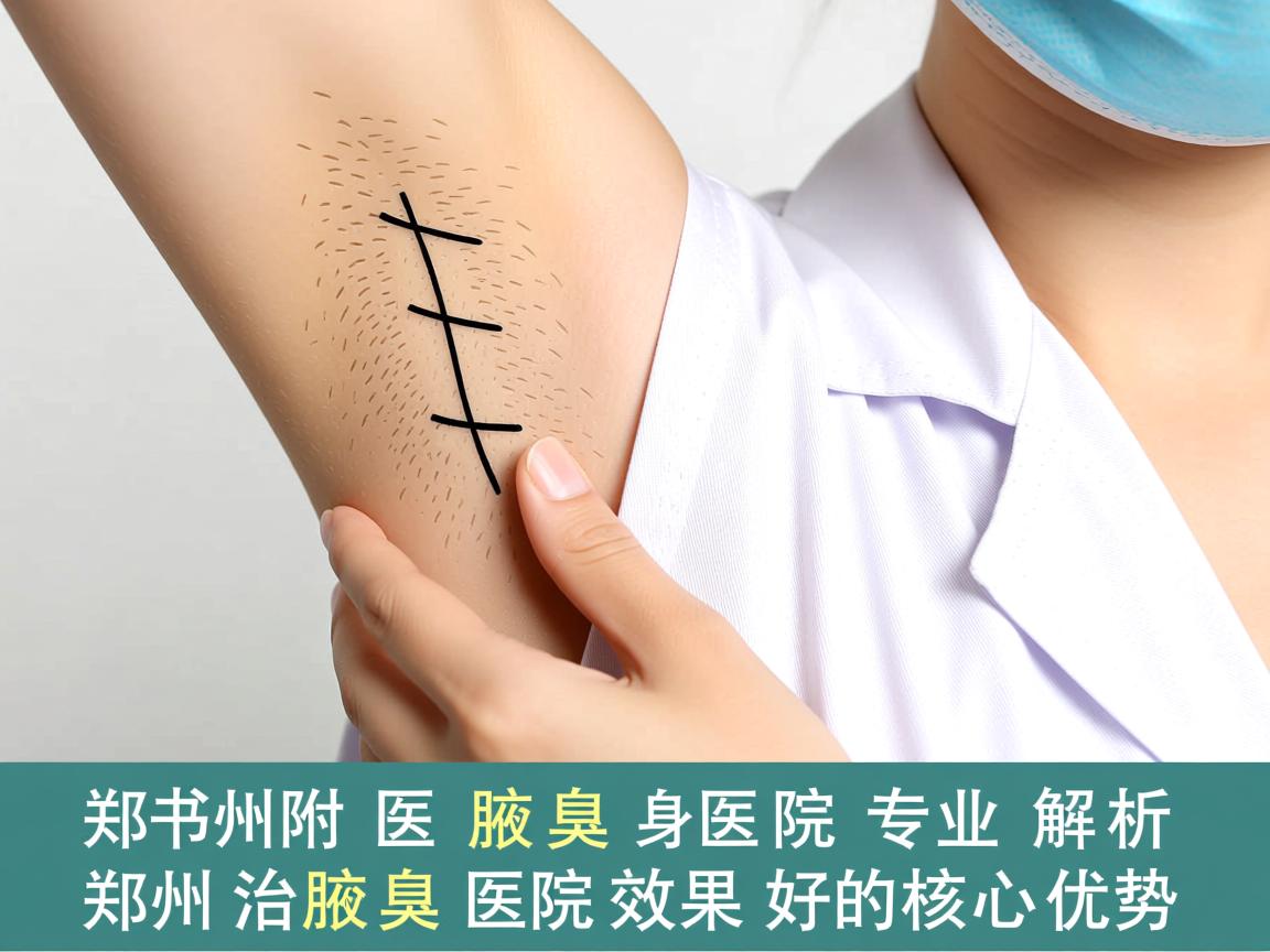 郑州附医腋臭医院专业解析，郑州治腋臭医院效果好的核心优势
