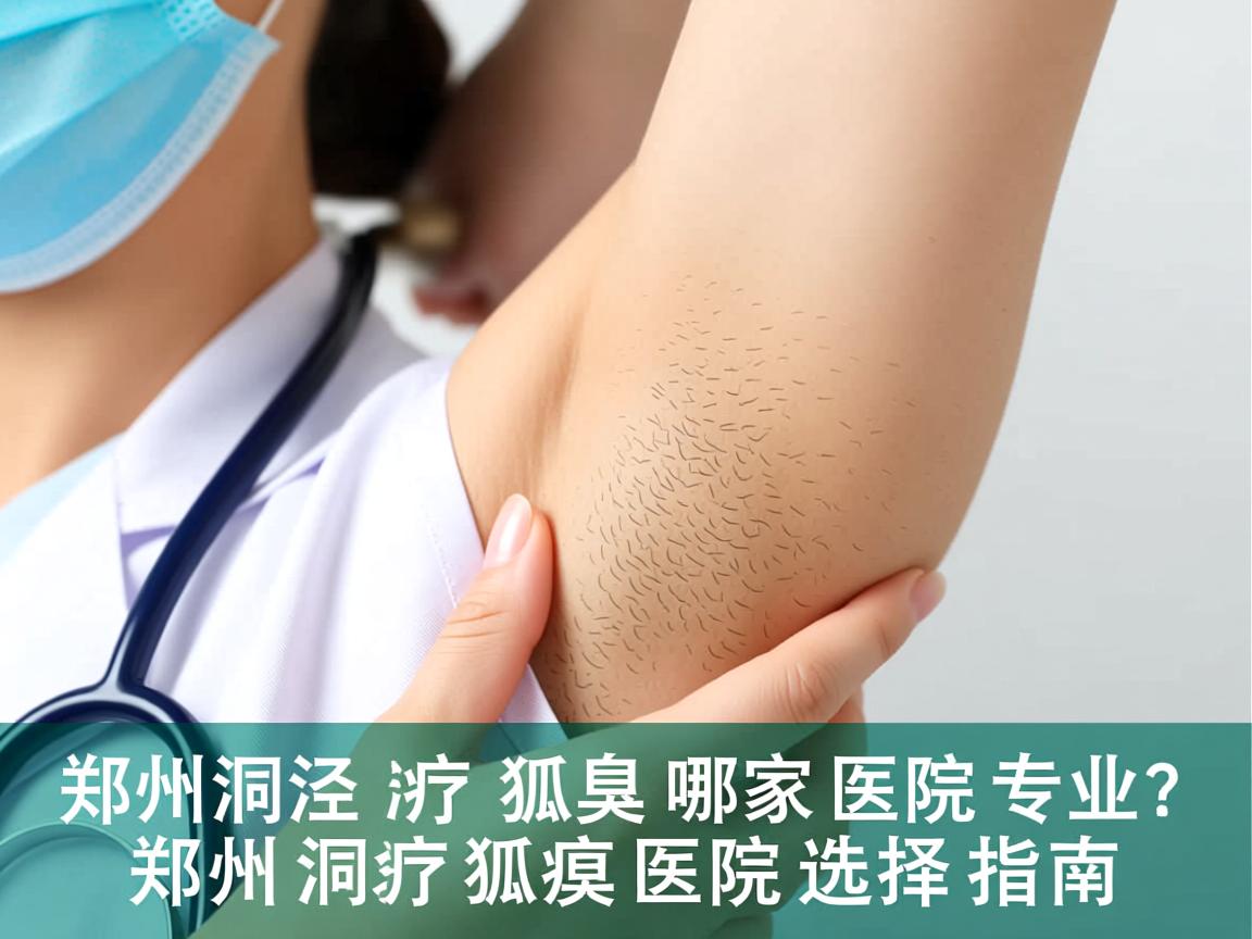 郑州洞泾治疗狐臭哪家医院专业？郑州洞泾狐臭医院选择指南