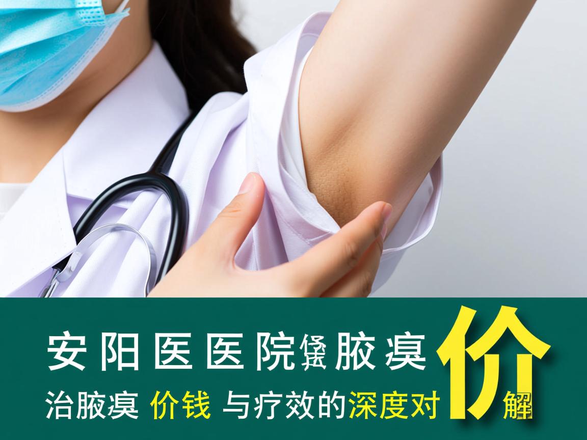 安阳医院治腋臭价钱解析，治腋臭价钱与疗效的深度对比