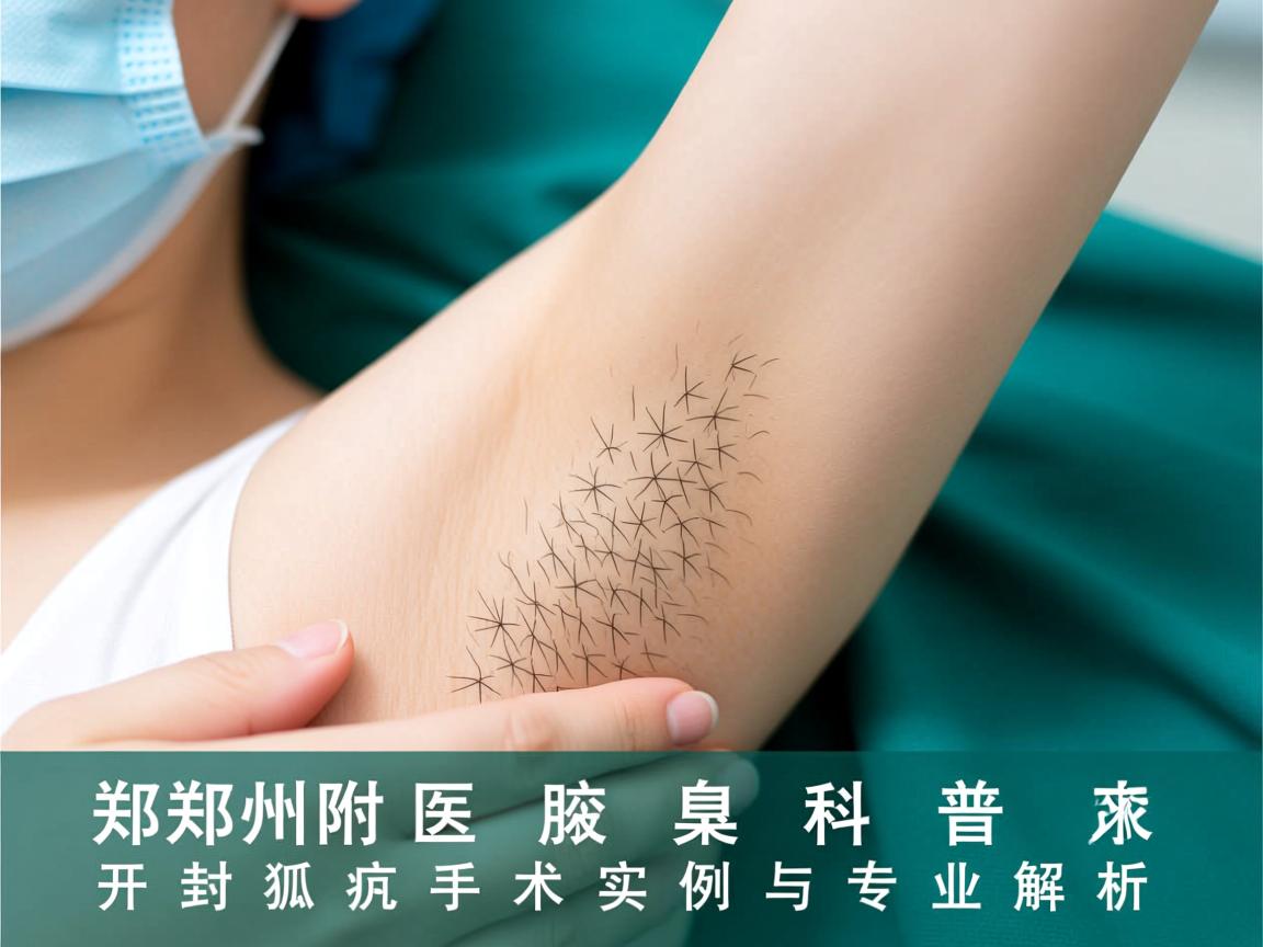 郑州附医腋臭科普，开封狐臭手术实例与专业解析