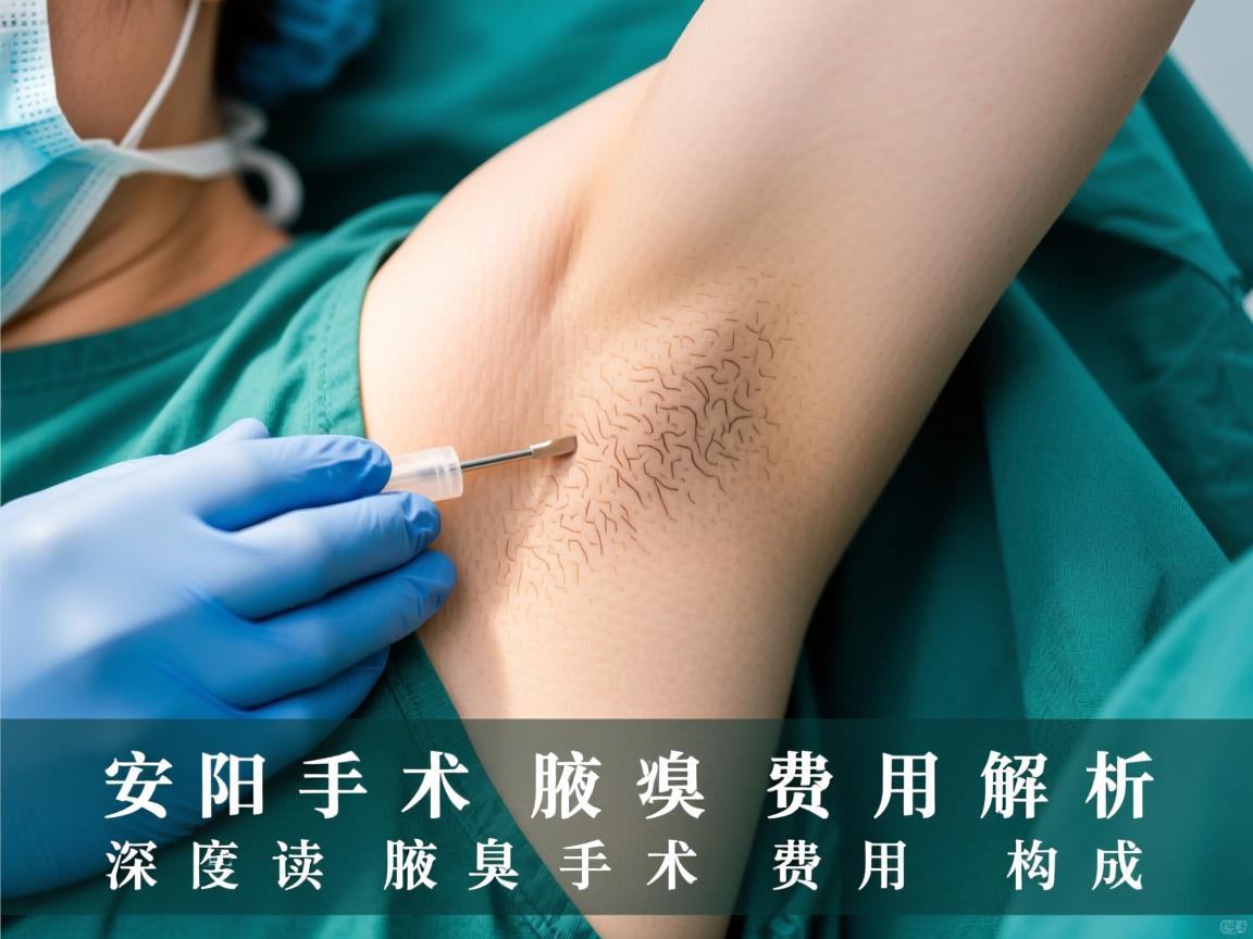 安阳手术腋臭费用解析，深度解读腋臭手术费用构成