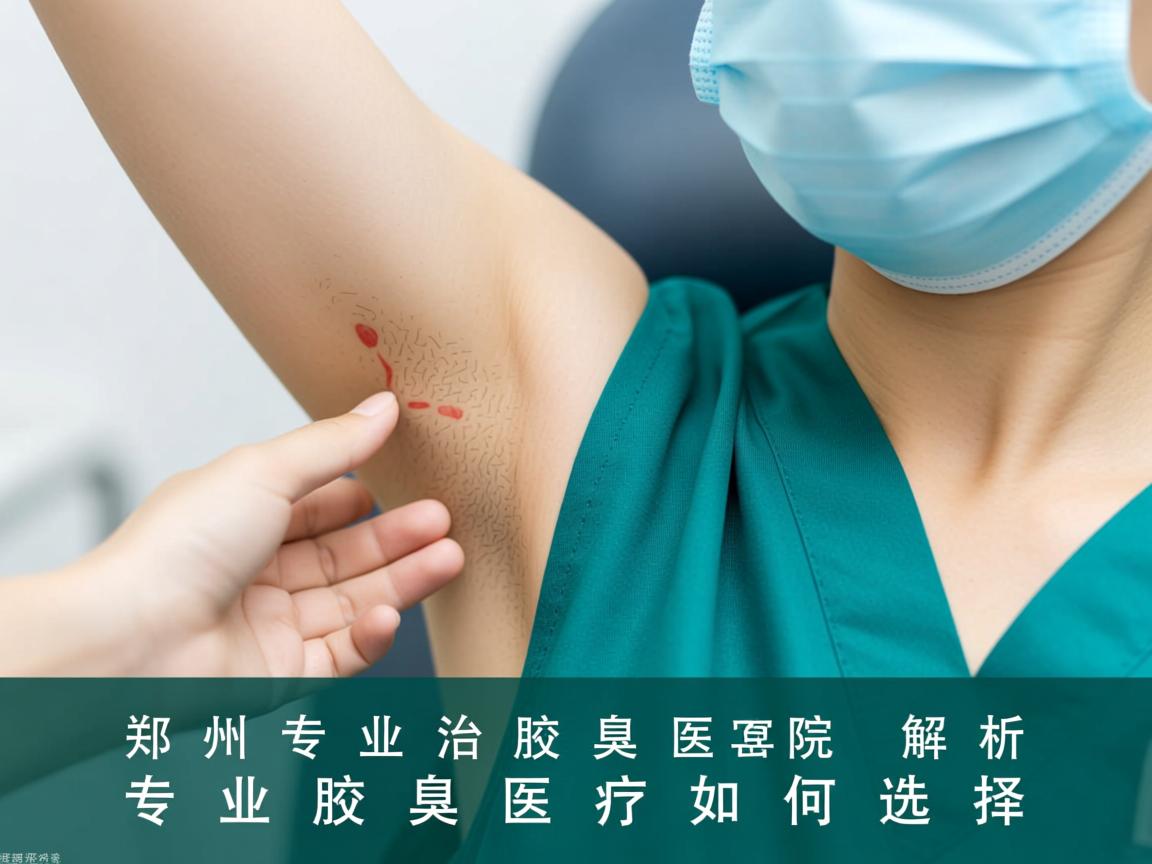 郑州专业治疗腋臭医院解析，专业腋臭医疗如何选择
