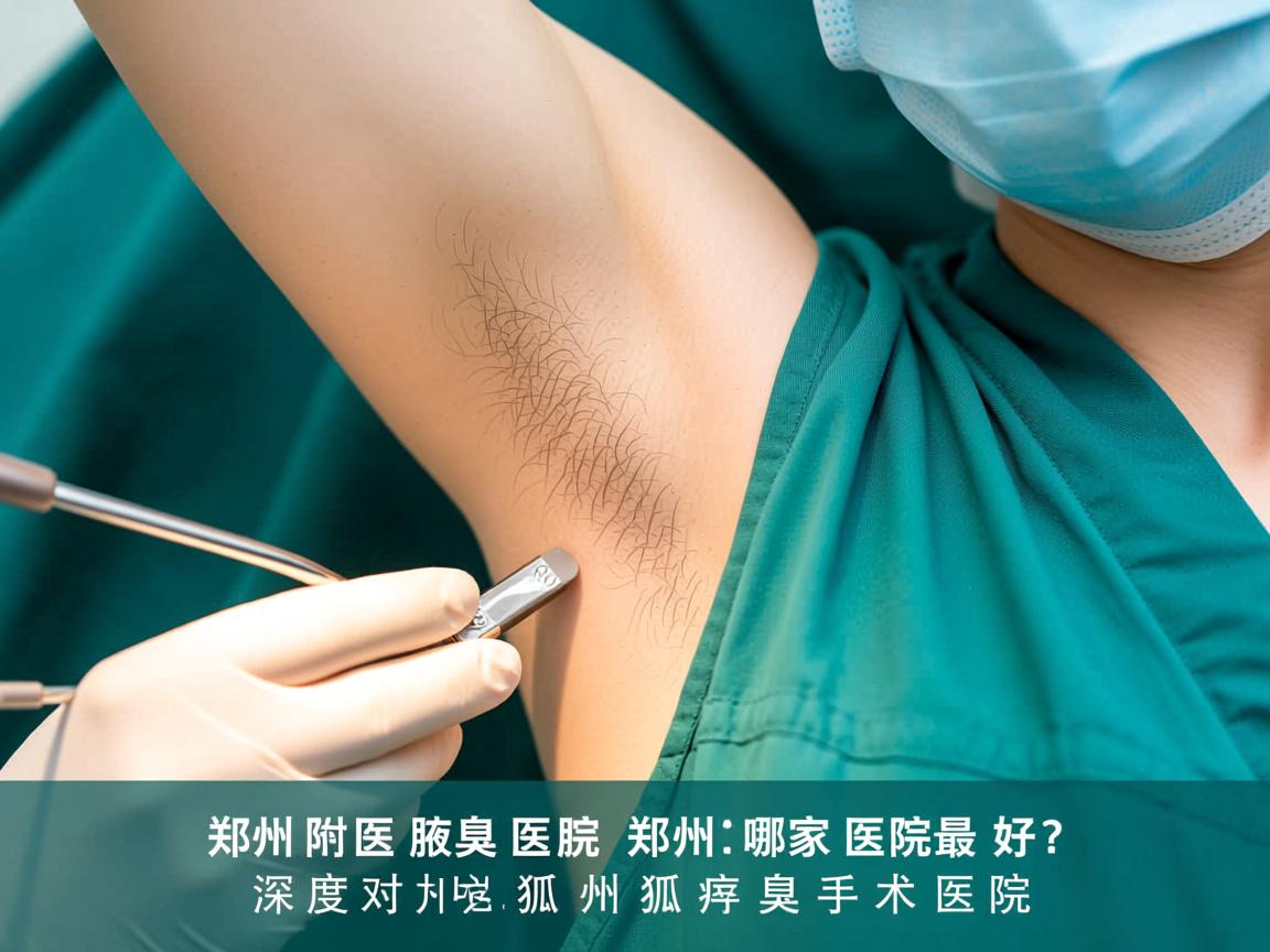 郑州附医腋臭医院解析，郑州狐臭手术哪家医院最好？深度对比郑州狐臭手术医院